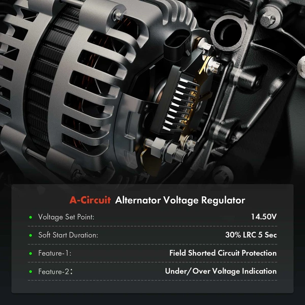 Alternator Regulator for Subaru Impreza Mitsubishi Galant Ford Mazda Kia 14.50V