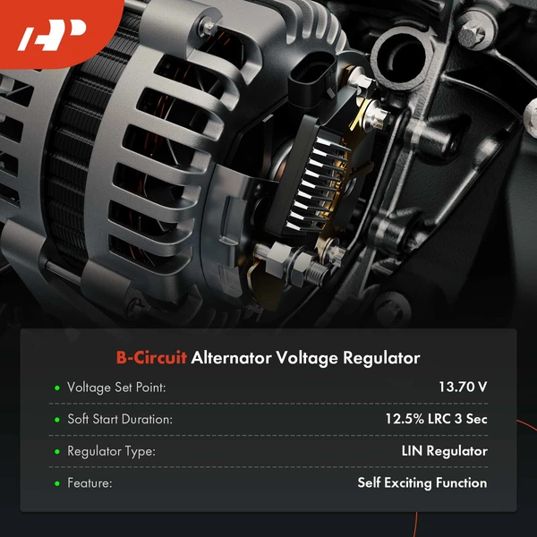 Alternator Voltage Regulator for Ford Focus 2012-2016 Fiesta 2011-2016 1.6L 2.0L