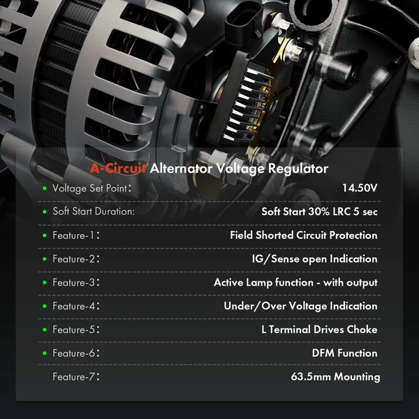 14 Volt Alternator Regulator for Toyota Tundra 2003-2006