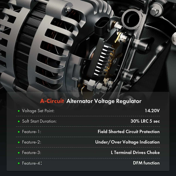 Alternator Voltage Regulator for Mercedes-Benz E320 CDI W211 2005-2006 L6 3.2L