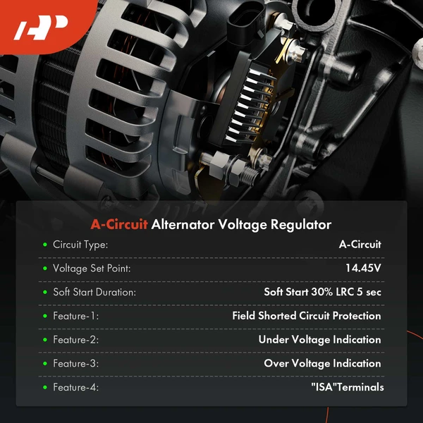 14.5V Alternator Regulator for Ford Taurus 1994-2000 Mercury Sable Tracer 3.0L 3.8L