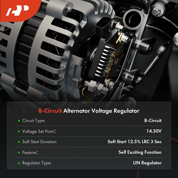 14.3V Alternator Voltage Regulator for Mercedes-Benz C250 SLK250 2012-2015 1.8L