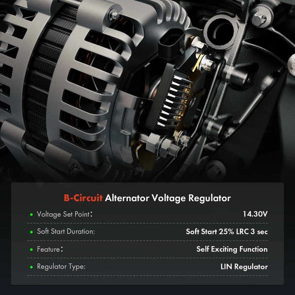 Alternator Voltage Regulator for Volvo C70 2006 S40 V50 2005-2006