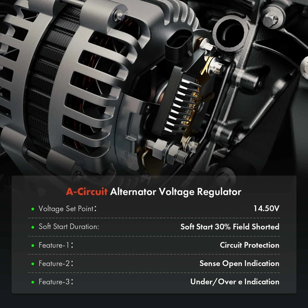 14.4V Alternator Regulator for Kia Sportage 2001-2002 Spectra 2000-2004 Sephia 1999-2001