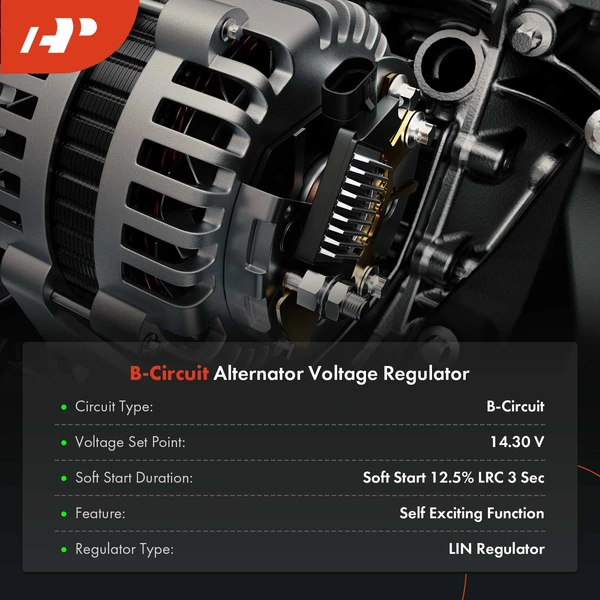Alternator Voltage Regulator for Audi A4 2013-2016 Q5 A5 A6 allroad S4 S5 14.30±0.3V