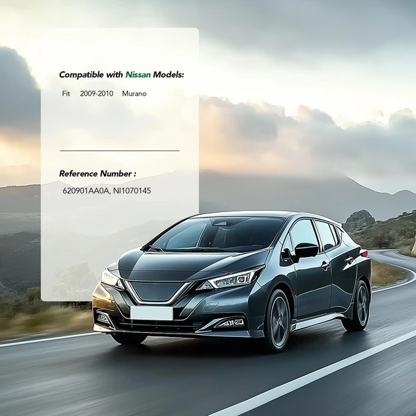 Front Bumper Impact Absorber for Nissan Murano 2009-2010 Sport Utility 4-Door