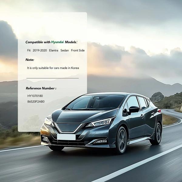 Front Bumper Impact Absorber Face Bar for 2019-2020 Hyundai Elantra