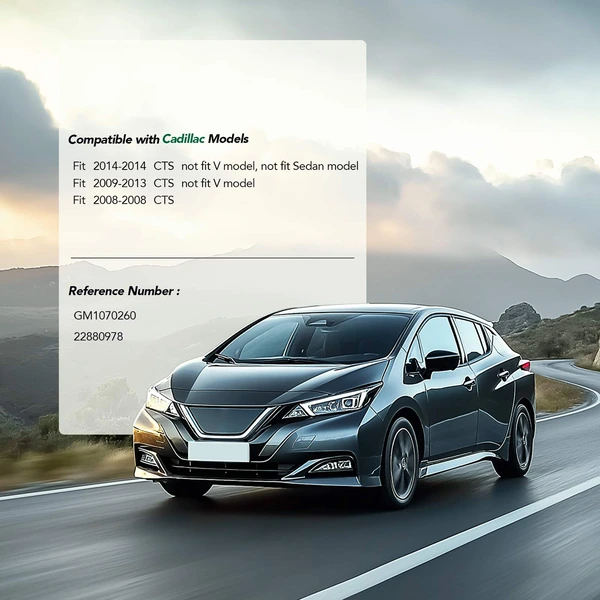 Front Bumper Energy Absorbe for 2008-2014 Cadillac CTS