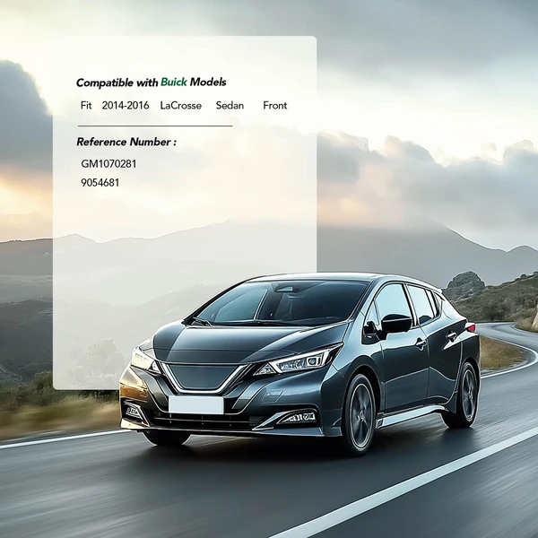 Front Bumper Impact Absorber for Buick LaCrosse 2014-2016 Sedan 4dr