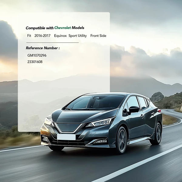 Front Bumper Impact Absorber Bar for 2016-2017 Chevrolet Equinox