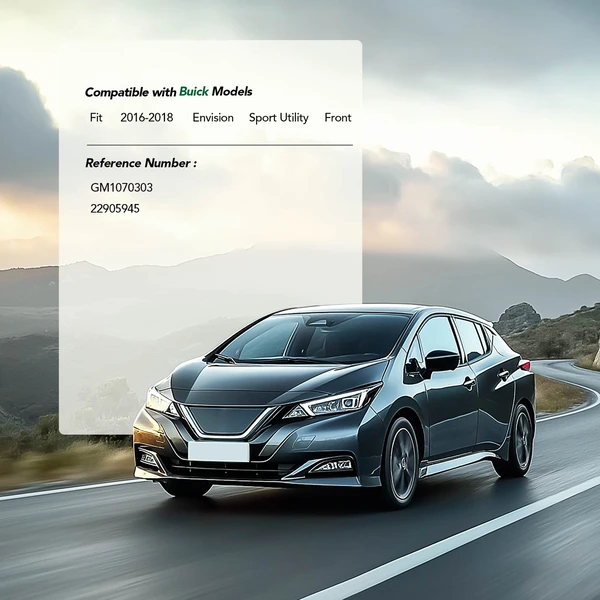 Front Bumper Impact Absorber for 2016-2018 Buick Envision