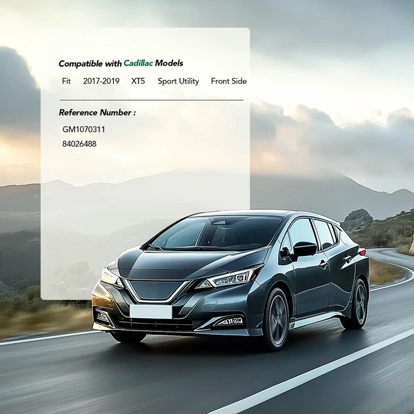 Front Bumper Impact Absorber for 2017-2019 Cadillac XT5