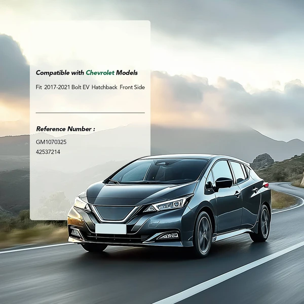 Front Bumper Impact Absorber Face Bar for Chevrolet Bolt EV 2017-2021