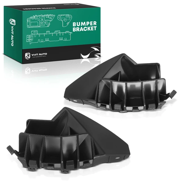 2 Pcs Front Driver & Passenger Bumper Fender Bracket for Tesla Model S 2012-2021