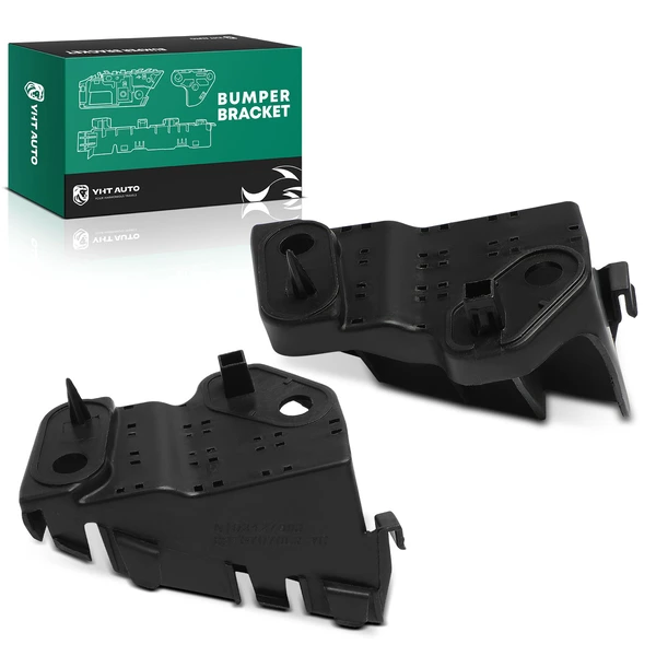 2 Pcs Rear Plastic Bumper Corner Bracket Cover Retainer for Subaru Forester 2014-2018