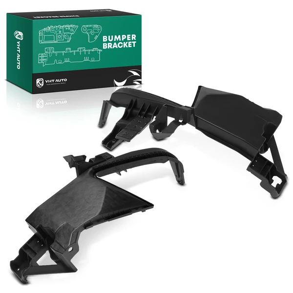 2 Pcs Front Plastic Bumper Corner Support Headlight Bracket for Subaru Forester