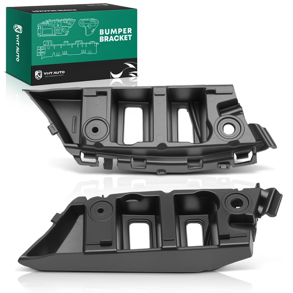 2 Pcs Front Bumper Cover Support for Volkswagen Tiguan 2009-2011