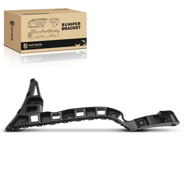 Rear Passenger Plastic Bumper Bracket Cover Guide for Volkswagen Passat 2012-2015