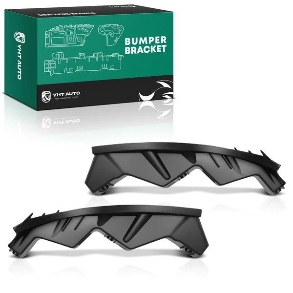 2 Pcs Front Driver & Passenger Bumper Bracket Guide Center for 2006-2010 Volkswagen Passat