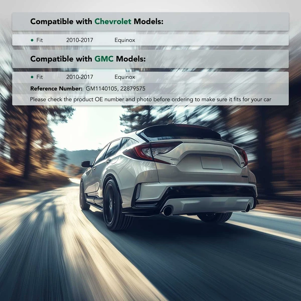 Rear Plastic Bumper Cover Support for 2010-2017 GMC Terrain