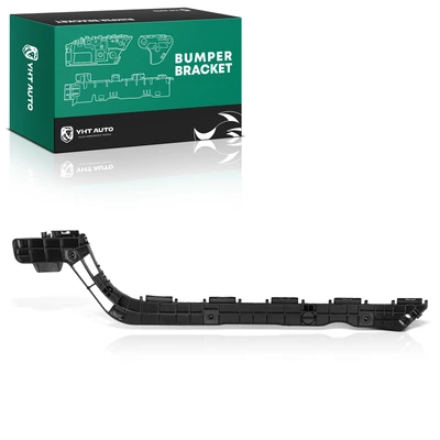 Rear Passenger Plastic Black Bumper Cover Support