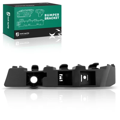 Front Driver Outer Polypropylene & Glass Fiber Bumper Cover Bracket