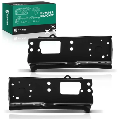 2 Pcs Front Steel Bumper Bracket