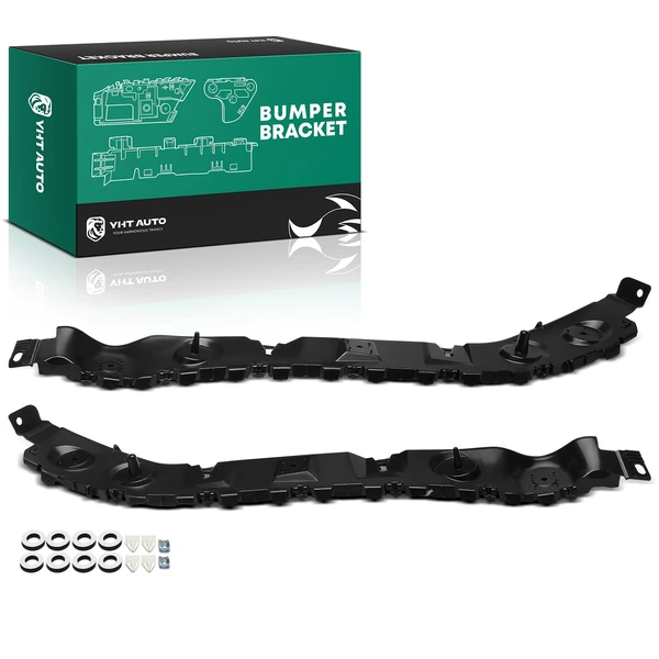 2 Pcs Rear Driver & Passenger Bumper Bracket for Ford Explorer Police Interceptor Utility