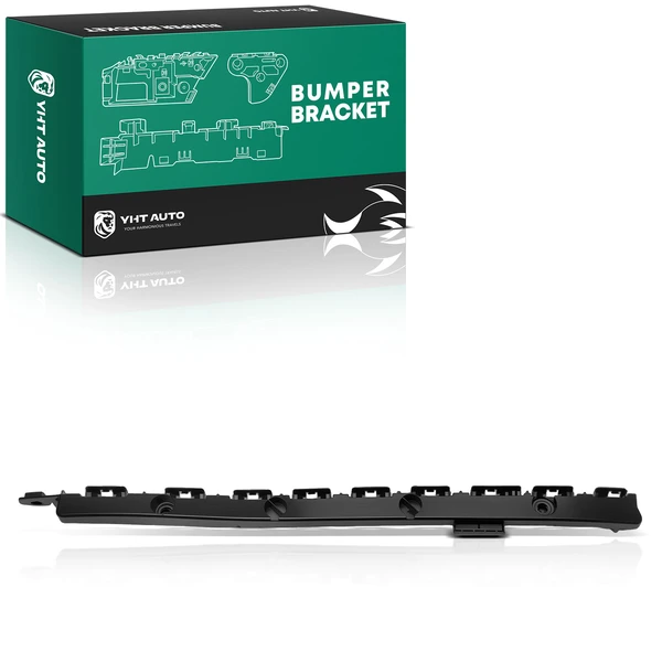 Rear Driver Bumper Bracket for Chrysler 300 2011-2023 Black Polypropylene Plastic