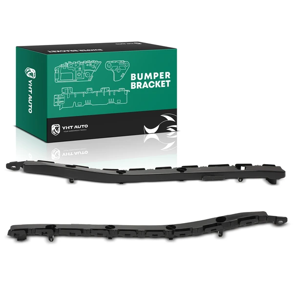 2 Pcs Rear Driver & Passenger Bumper Bracket for Chrysler 300 2011-2023 Sedan Polypropylene Plastic