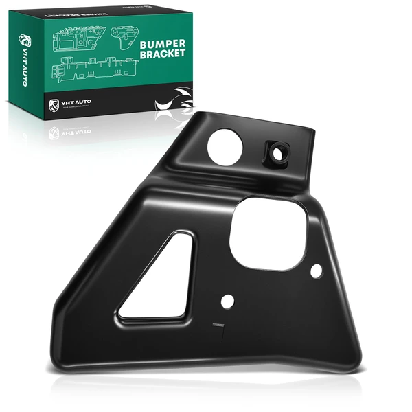 Front Driver Outer Steel Bumper Bracket for 2011-2014 Chevrolet Silverado 2500 HD