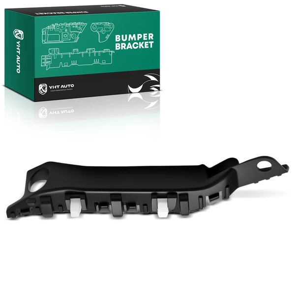 Front Driver Plastic Bumper Bracket for 2013-2014 Hyundai Elantra Coupe