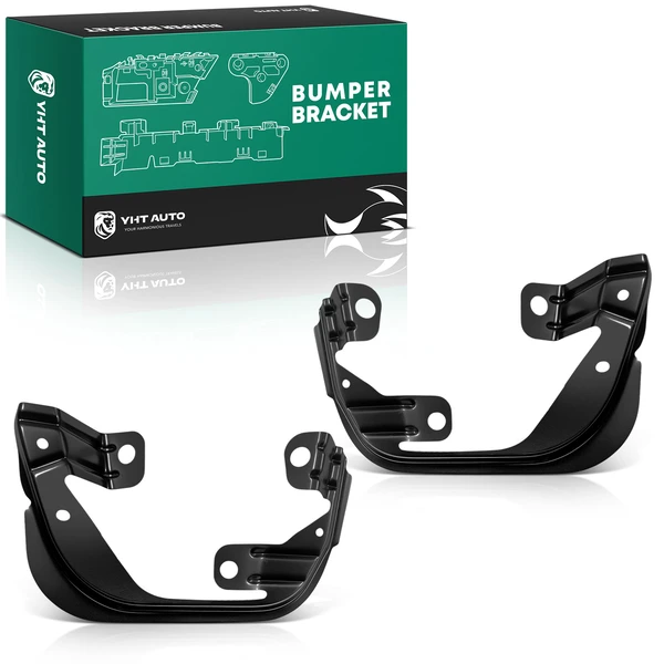 2 Pcs Front Steel Bumper Bracket for Ram 1500 2500 3500 Dodge Ram 1500 2500 3500