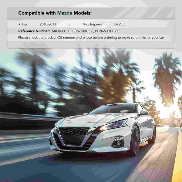 Front Passenger Polyoxymethylene Plastic Bumper Retainer for Mazda 3 2010-2013 Hatchback