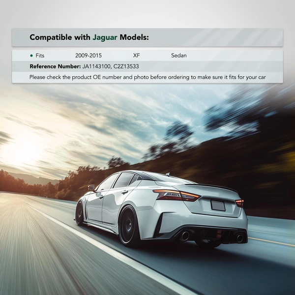 Rear Passenger Bumper Bracket for Jaguar XF 2009-2015