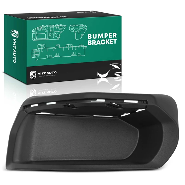 Rear Driver Polypropylene Plastic Bumper End Step Insert for 2020-2025 Chevrolet Silverado 2500 HD