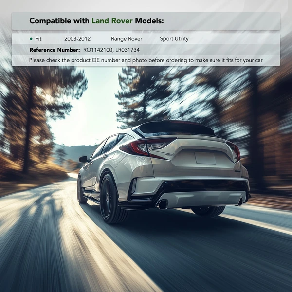 Rear Driver Upper Plastic Bumper Bracket for Land Rover Range Rover 2003-2012