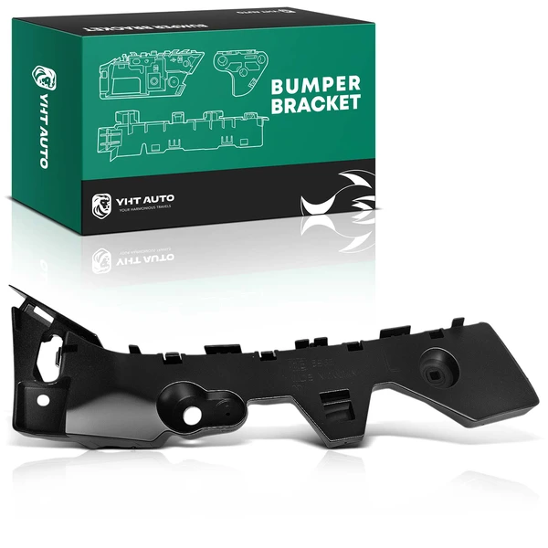 Rear Driver Plastic Bumper Cover Reinforcement Bracket for 2010-2013 Mazda 3