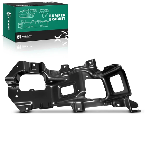 Front Driver Steel Bumper Bracket Support for GMC Sierra 1500 2014-2015 Pickup