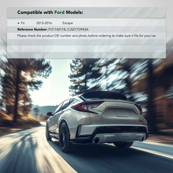 Rear Driver Upper Bumper Cover Support for Ford Escape 2013-2016 1.6L 2.0L 2.5L