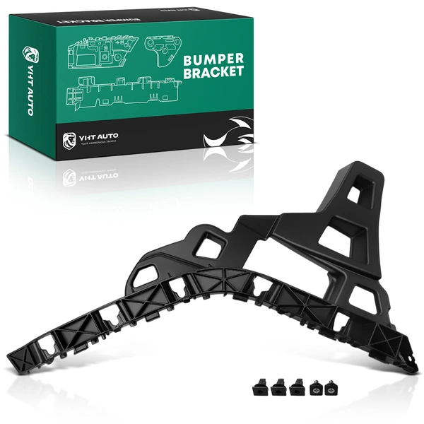 Rear Driver Plastic Bumper Cover Support for Hyundai Sonata 2018-2019