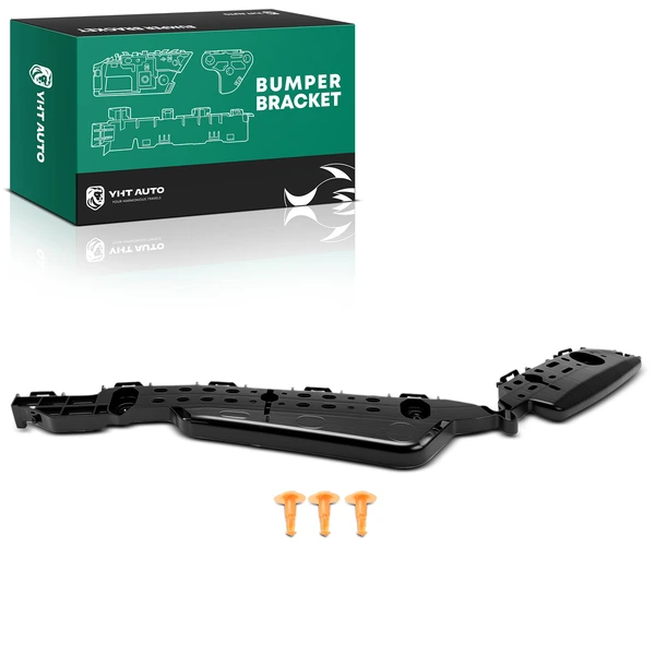 Rear Driver Polypropylene Plastic Bumper Cover Support for Toyota Highlander 2020-2024