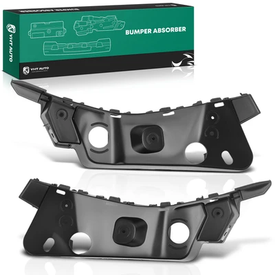 2 Pcs Front Outer Bumper Cover Bracket Retainer