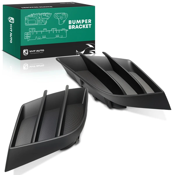 2 Pcs Driver & Passenger Plastic Fog Light Lamp Cover for 2010-2011 Mazda 3