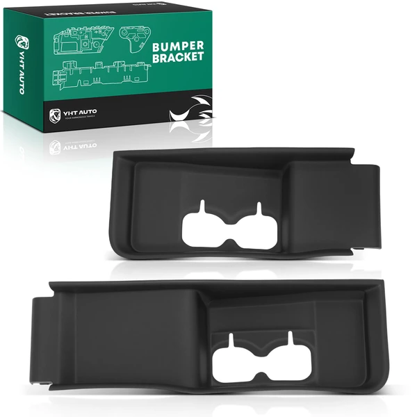 2 Pcs Front Driver & Passenger Plastic Tow Hook Bezel for Ford F-250 F-350 Super Duty Long