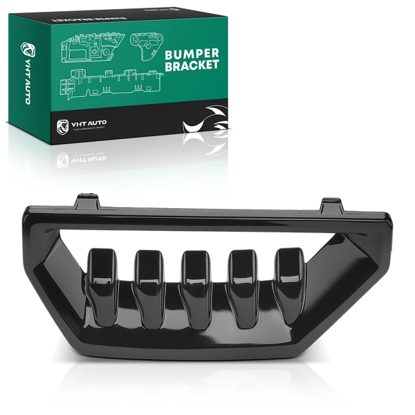 Front Driver Poly Acrylic Bumper Grille Cover Air Duct for GMC Sierra 1500 2022-2025