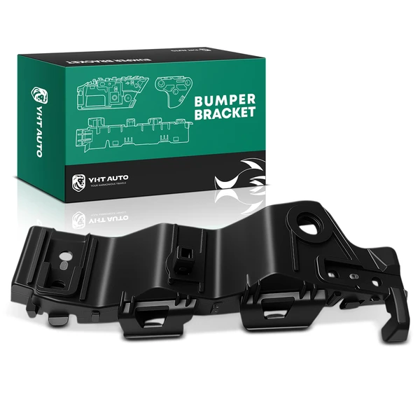 Front Passenger Polypropylene Plastic Bumper Bracket for Hyundai Santa Fe Sport 2013-2018