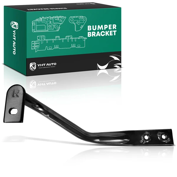 Front Passenger Steel Bumper Bracket for Chevy Silverado 1500 GMC Sierra 1500 2007-2013