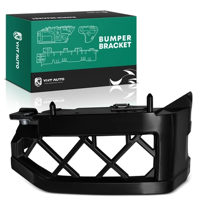 Front Passenger Plastic & Steel Bumper Bracket