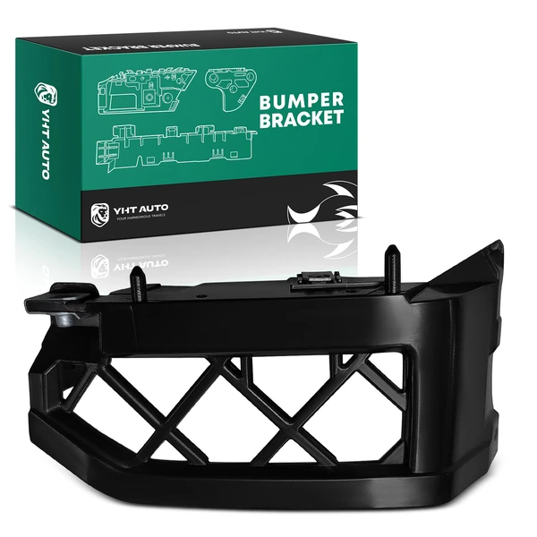 Front Passenger Plastic & Steel Bumper Bracket for 2005-2021 Nissan Frontier